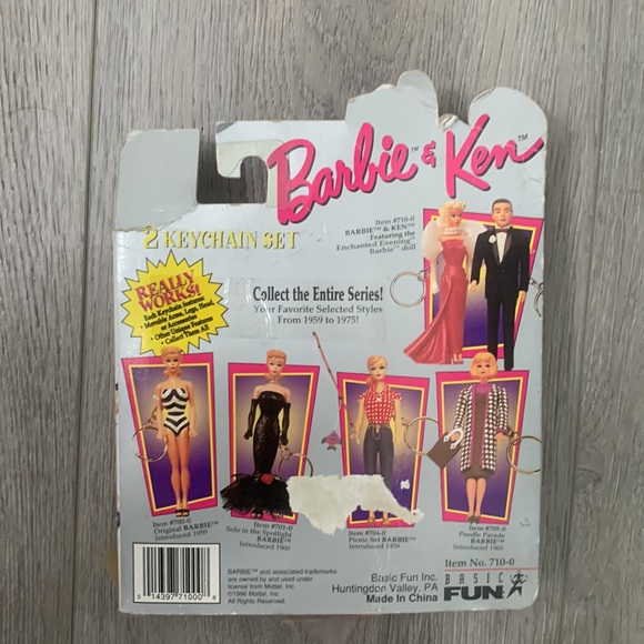 Vintage Barbie and Ken Keychains - Picture 4 of 4